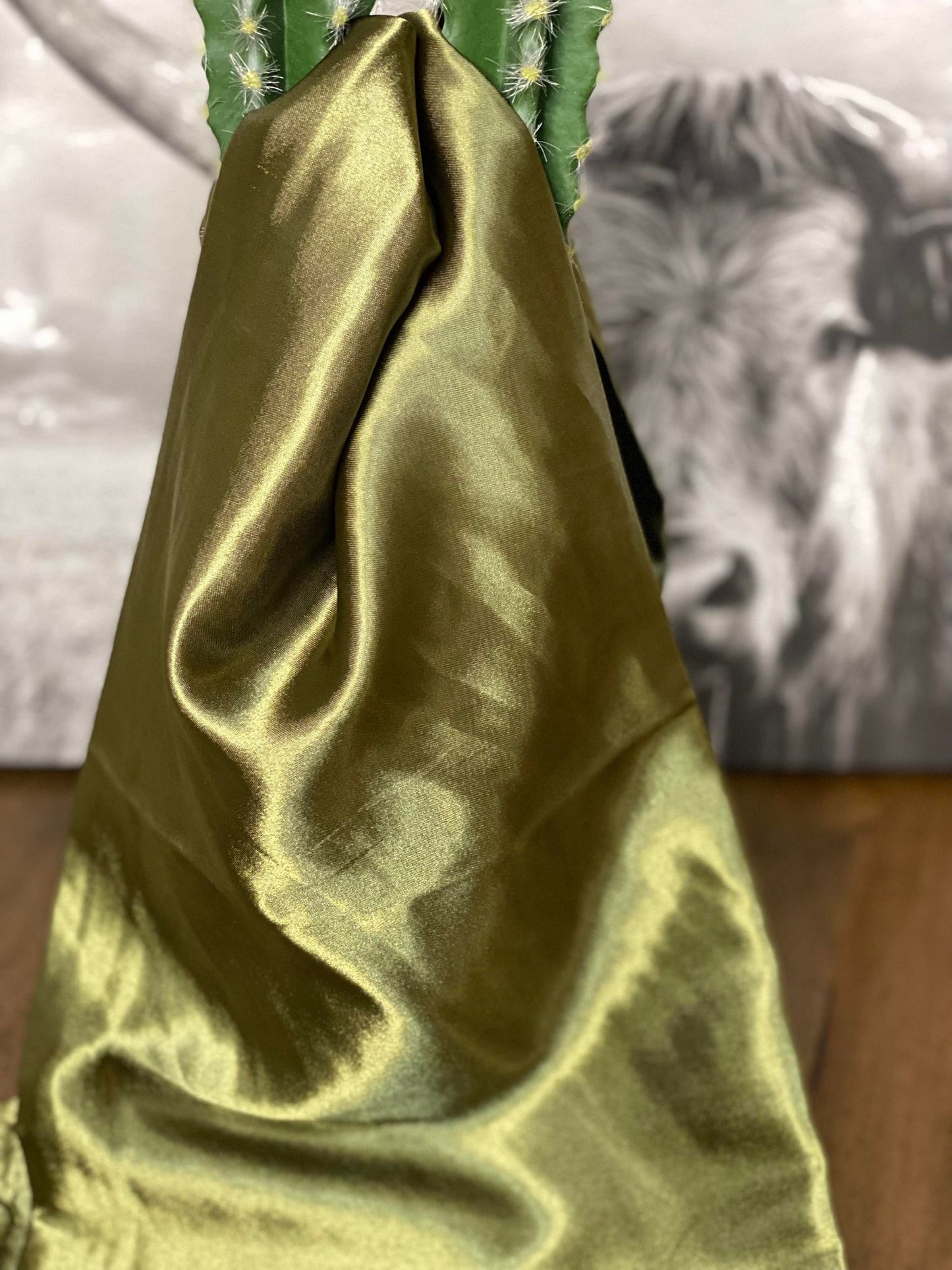 Olive Green Wild Rag