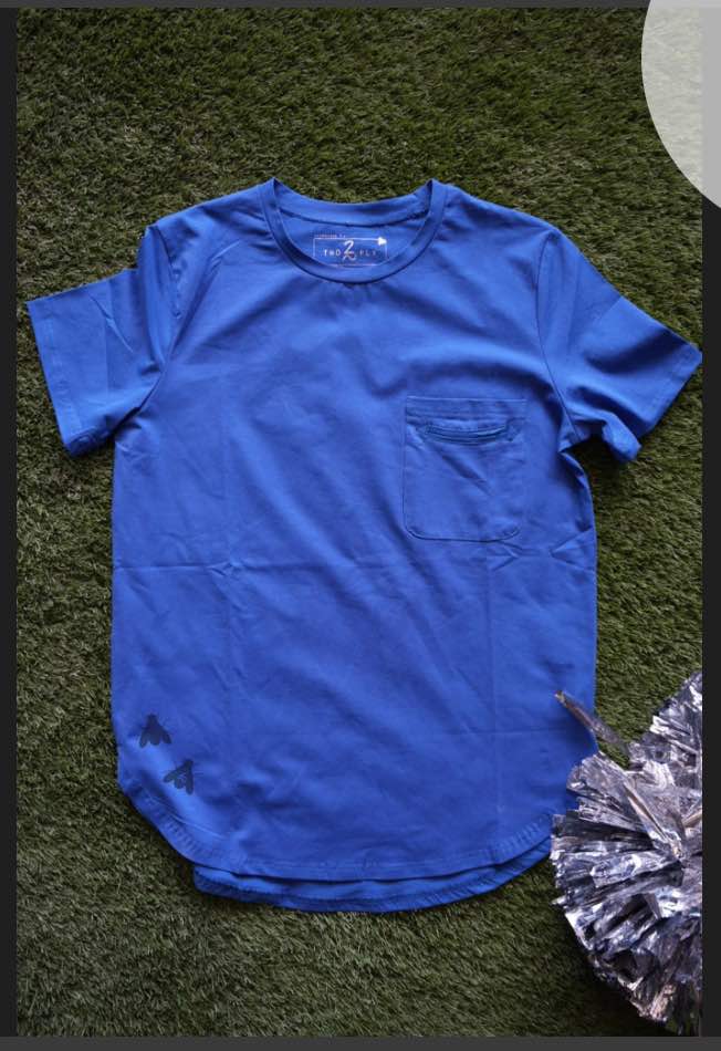 Royal Pocket Tee