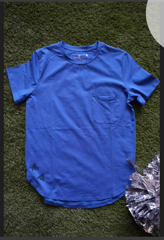 Royal Pocket Tee