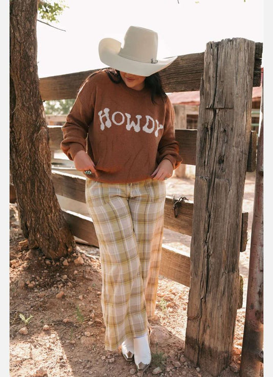 Howdy Sweater